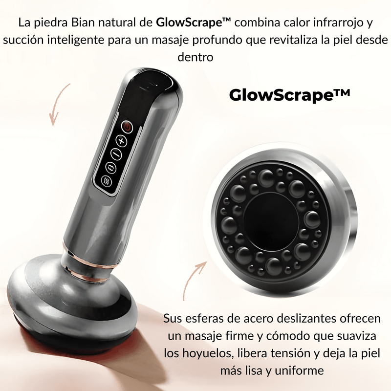 GlowScrape™ – Masajeador 3 en 1 Anticelulitis y Alivio Corporal