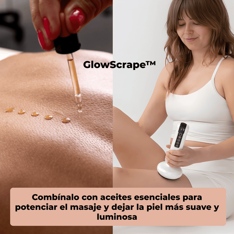 GlowScrape™ – Masajeador 3 en 1 Anticelulitis y Alivio Corporal
